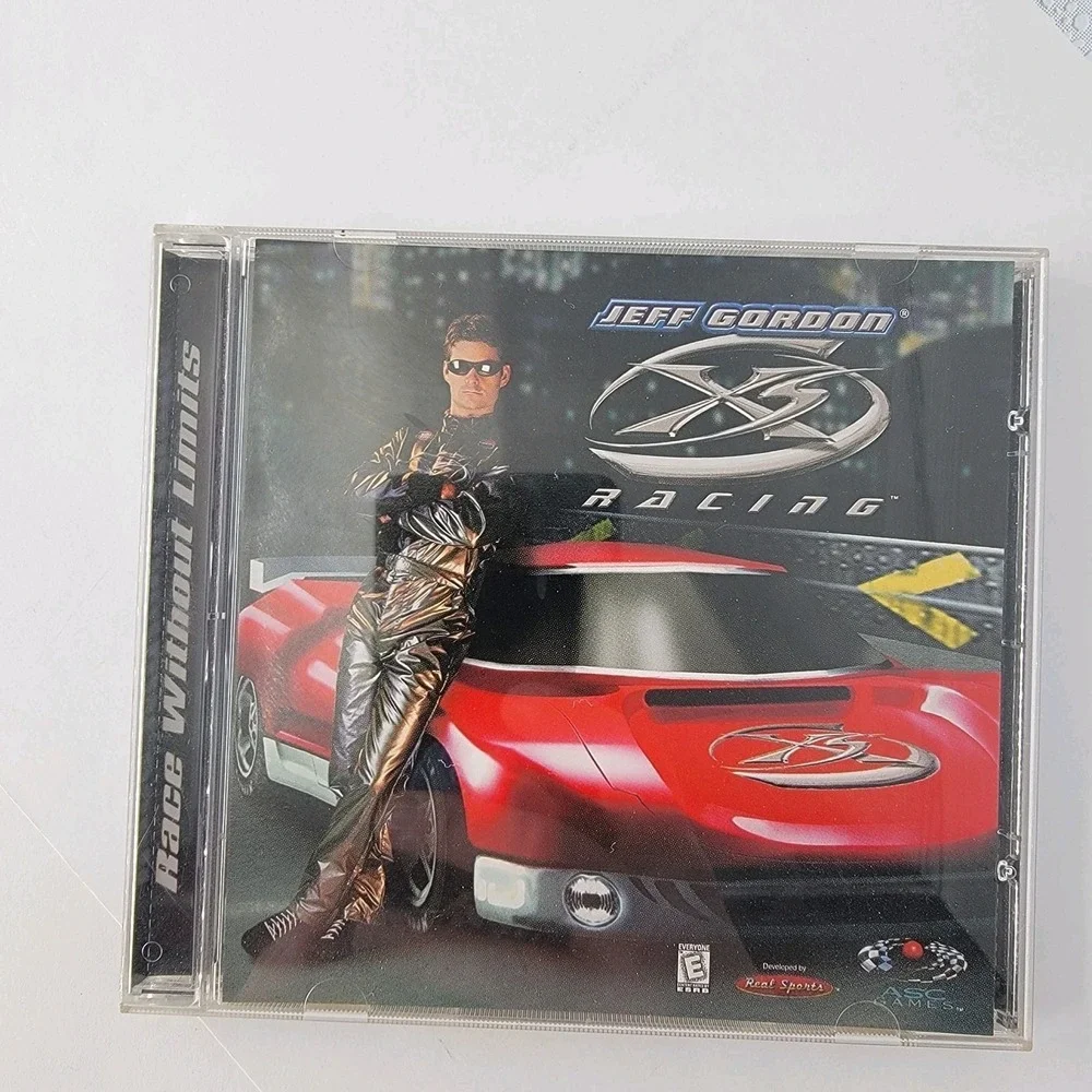 Jeff Gordon Race Without Limits - Windows 95 PC CD video‎ game Vtg